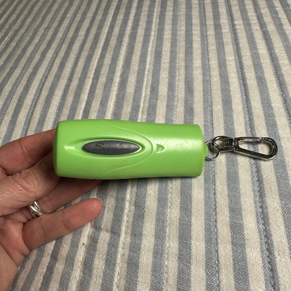 Swingline Tot Mini Stapler Lime Green Keychain Portable Travel Office School